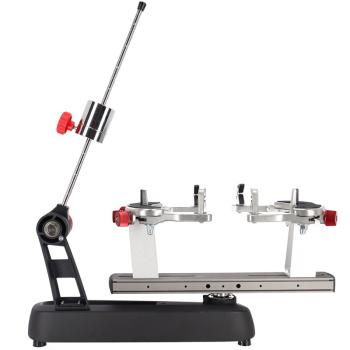 Preview: Gamma Momentum 6 tabletop stringing machine in rear view